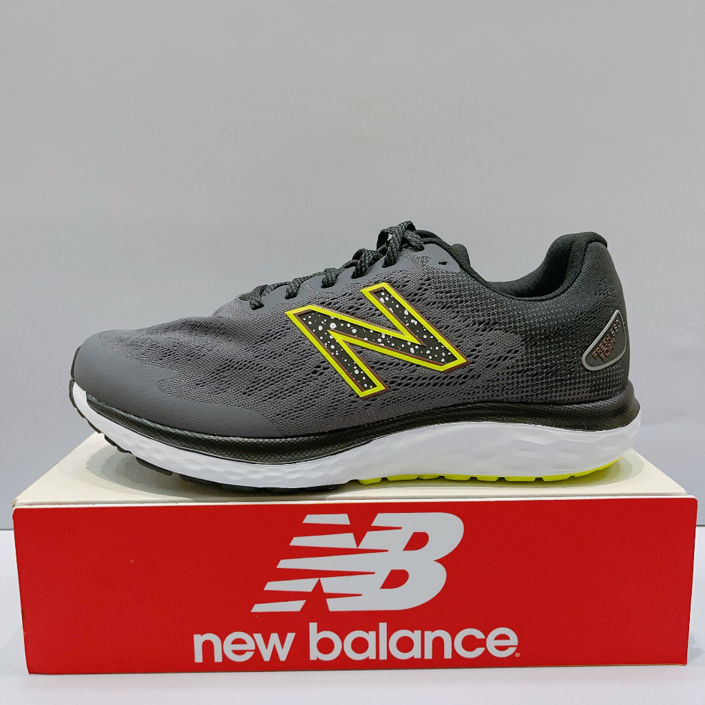 New Balance NB 680 男生 深灰色 4E寬楦 輕量 透氣 運動 慢跑鞋 M680KN7