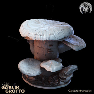 Tazo工坊[代客列印BM] Giant Mushrooms vesion3巨型蘑菇3 3D列印模型TGG