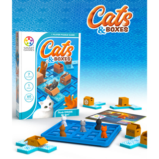 桌遊 信誼 和誼創新 比利時 smart games 躲貓貓 Cats&BOXES