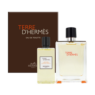 HERMES愛馬仕 TERRE D HERMES大地香水(100ml)+沐浴乳(80ml)[禮盒/交換禮物]