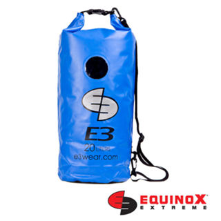 【EQUINOX】114【藍色】防水袋 20公升 (活動背帶) 浮潛水衝浪游泳溯溪泛舟斜背包
