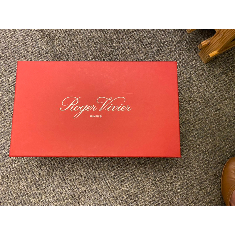 全新正品 Roger vivier RV鞋盒含防塵袋 鞋子支撐架