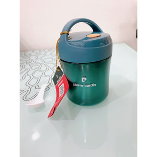 全新正品 【pierre cardin皮爾卡登】 北歐風手提湯杯 不鏽鋼保溫瓶 隨行瓶 隨身水瓶