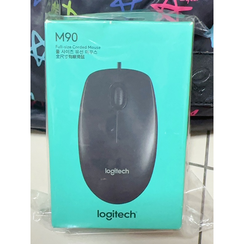 Logitech羅技 M90 有線光學滑鼠