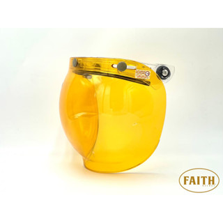 GU CAMP騎士部品 （現貨） Faith 復古 安全帽鏡片 泡泡鏡 風鏡 泡泡鏡片 （透明琥珀橘）