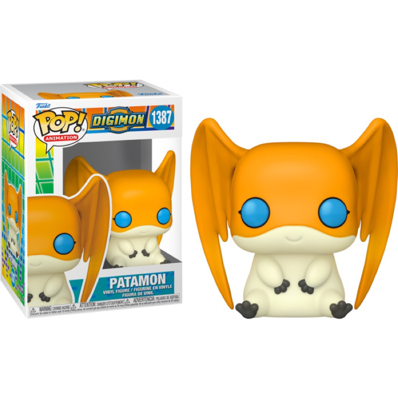 FUNKO POP 1387 數碼寶貝 DIGIMON 巴達獸 PATAMON 收藏 公仔