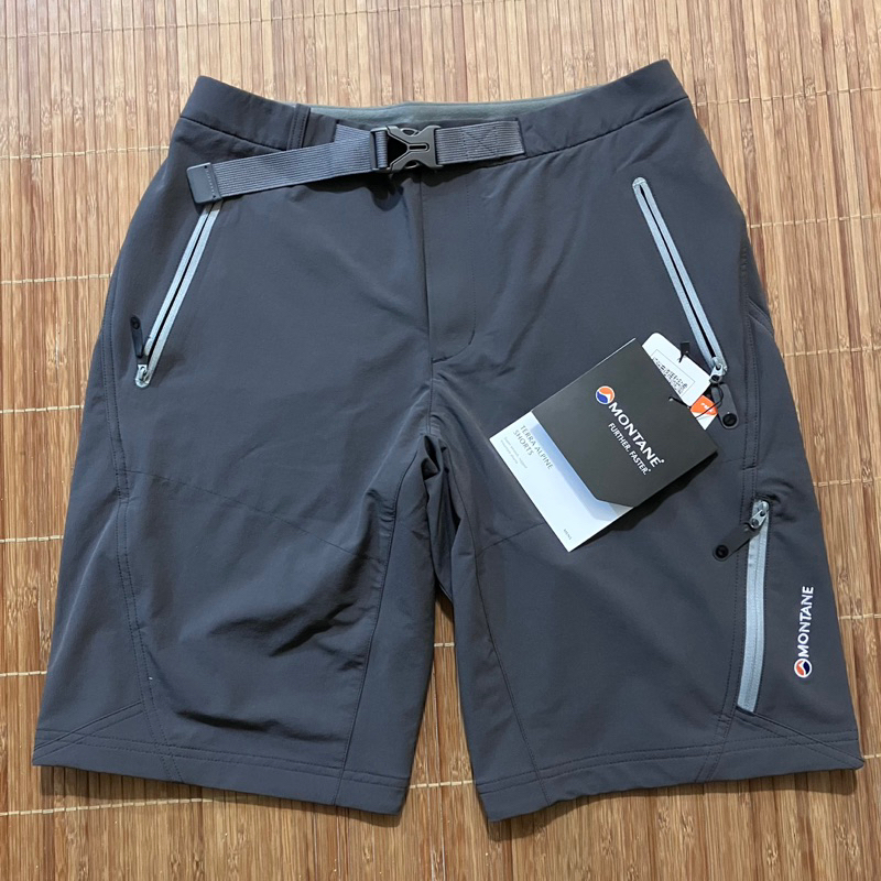 全新Montane Terra Alpine Shorts 輕量彈性防撥水短褲（戶外、登山、露營、野營、溯溪）