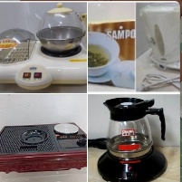 泡茶機聲寶SAMPO 烘杯泡茶機電茶爐HV-CA18B--65100036329