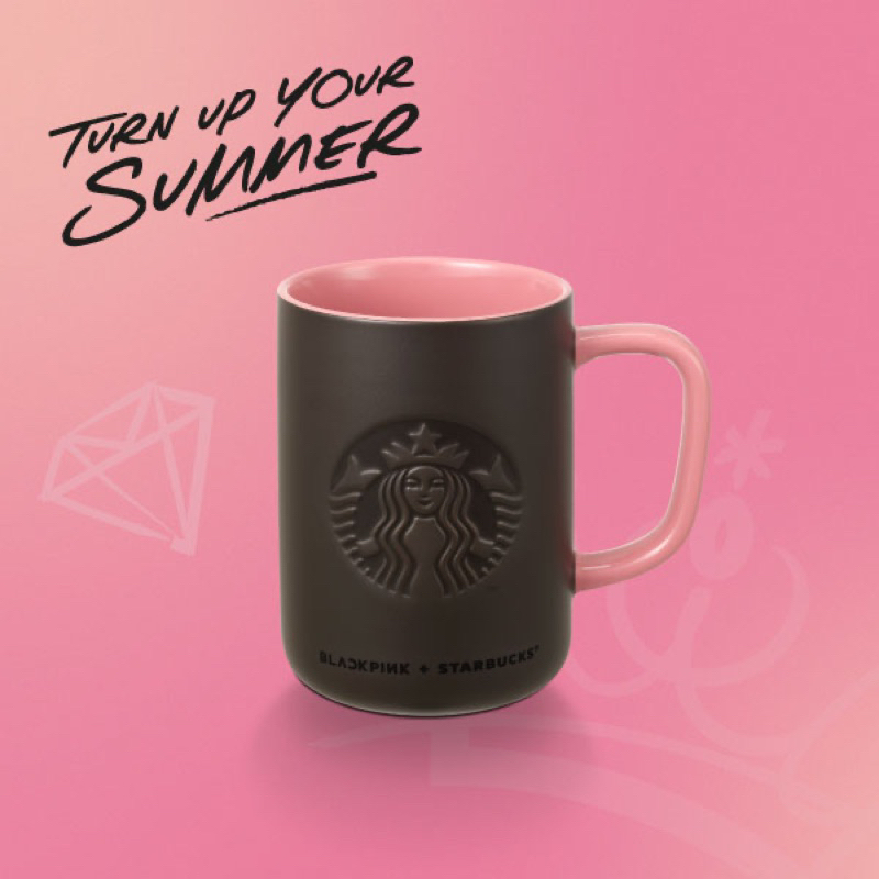 *現貨* Starbucks X Blackpink 星巴克 聯名 BP粉星植感 馬克杯 BP粉星植感 隨行杯 超限量