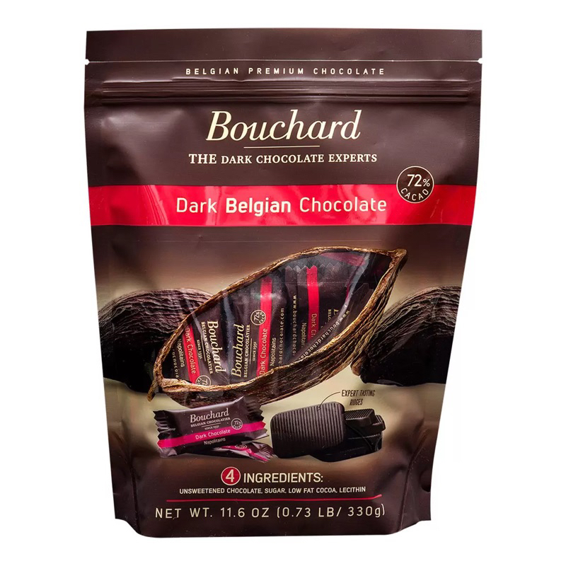 *特價 Bouchard 72% 黑巧克力《Costco 好市多》 330公克