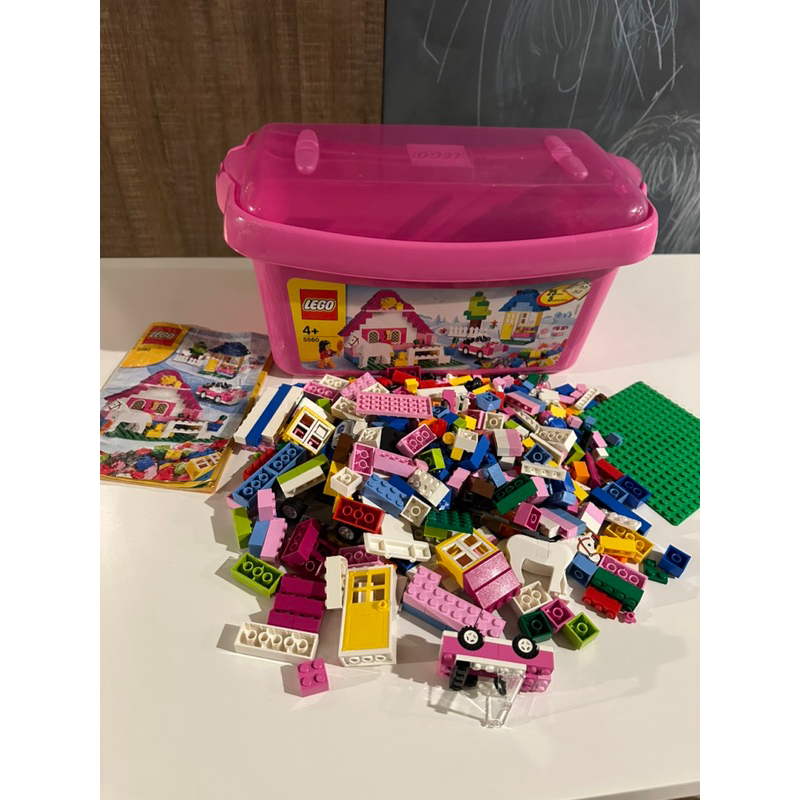 Lego 粉紅創意桶