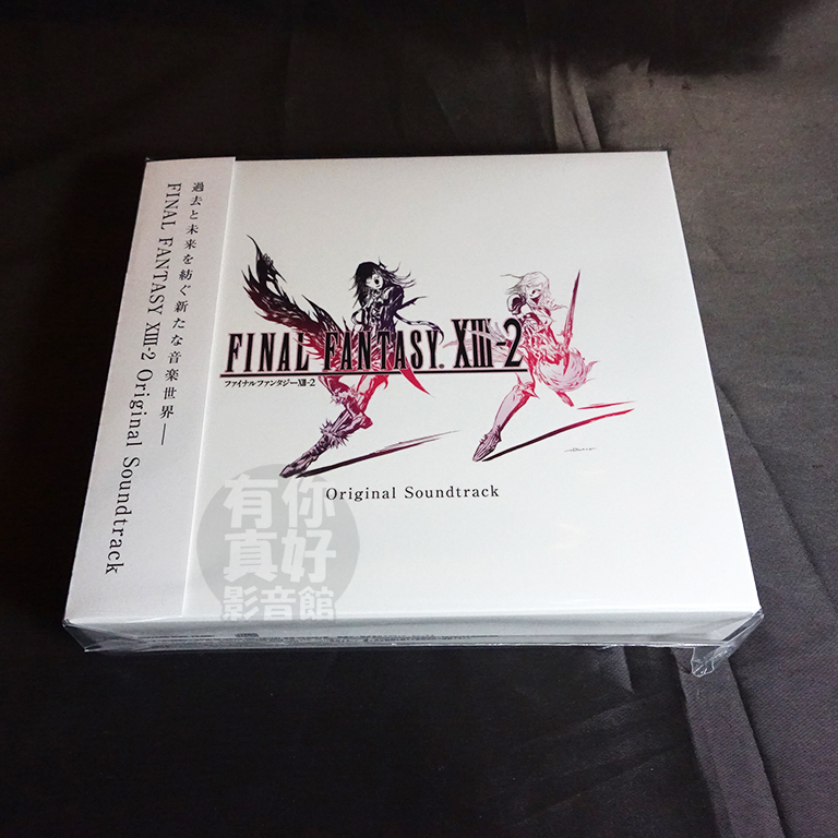 代購) 全新日本進口《FINAL FANTASY XIII-2 太空戰士 原聲帶》4CD (通常盤) 日版 OST 專輯