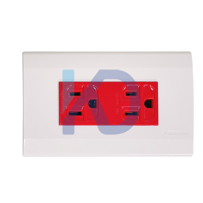 Panasonic 紅色插座 WNF15123RK (附蓋板)緊急電源 緊急插座 消防插座【附發票】