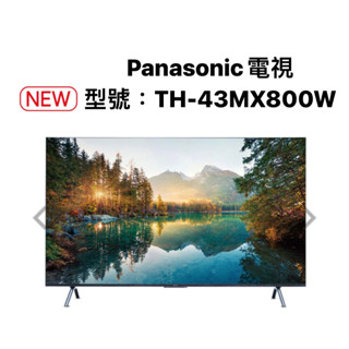 Panasonic TH-43MX800W 43吋4K LED 智慧顯示器 【上位科技】聊聊價優