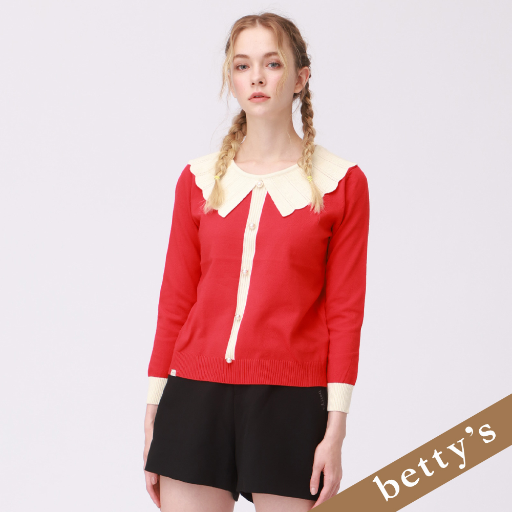 betty’s貝蒂思(25)OL腰鬆緊素色短褲(黑色)