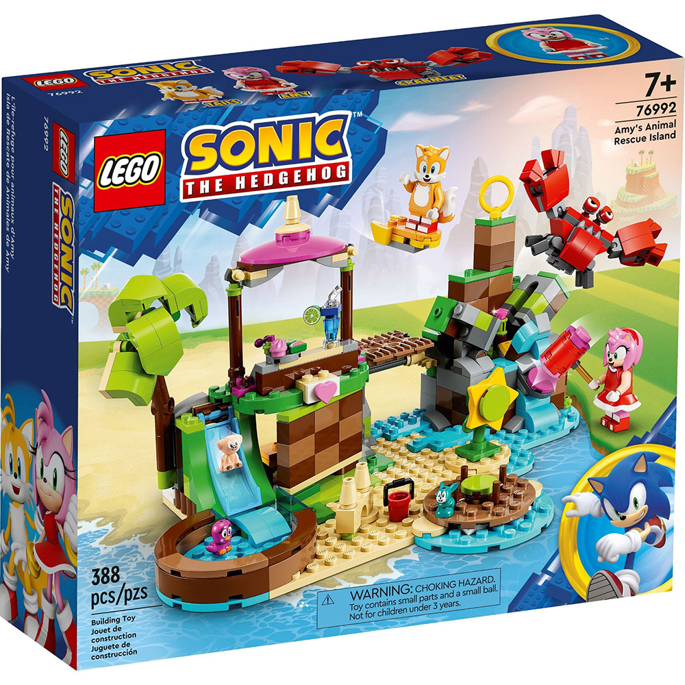 LEGO樂高 LT76992 Sonic 音速小子系列 Amy 的動物救援島嶼