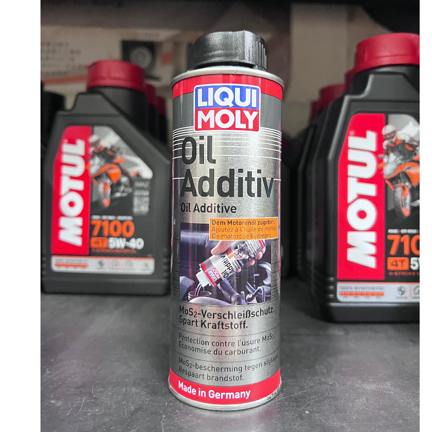 【阿齊】德國 力魔 LIQUI MOLY Oil Additiv MoS2 二硫化鉬 機油精 No.1012