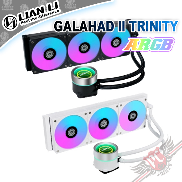 聯力 LianLi GALAHAD II TRINITY  ARGB/SLINF 360mm 水冷散熱器PCPARTY