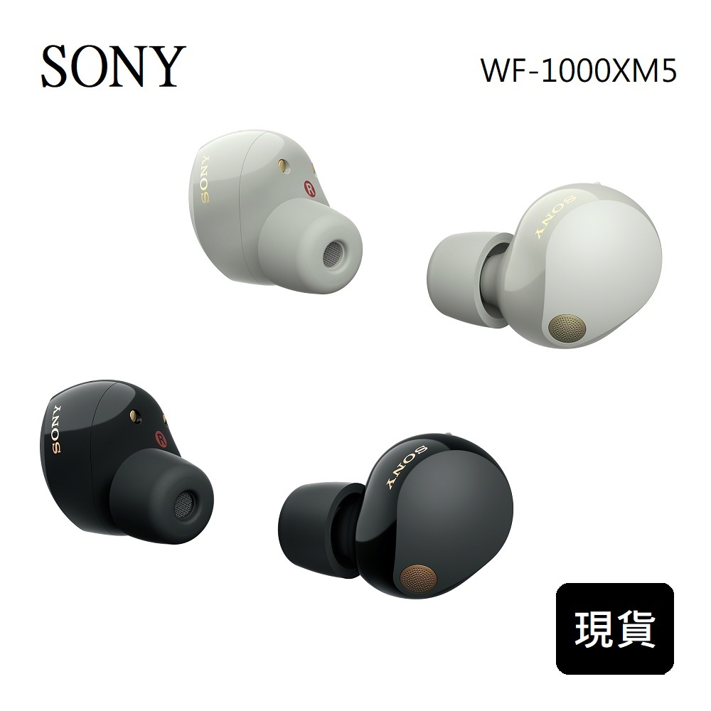 SONY索尼 WF-1000XM5 現貨 快速出貨 黑色 銀色 真無線降噪耳機 台灣公司貨