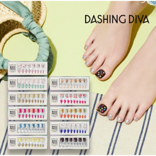 Dashing Diva 足部光療美甲貼 足部貼片 光療美甲 貼片 美甲片 美腳貼 居家使用 現貨 2023 禮盒