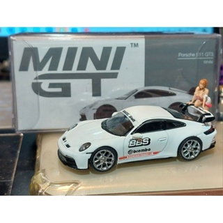 1:64Mini GT Porsche 911GT二改和女人偶二件組