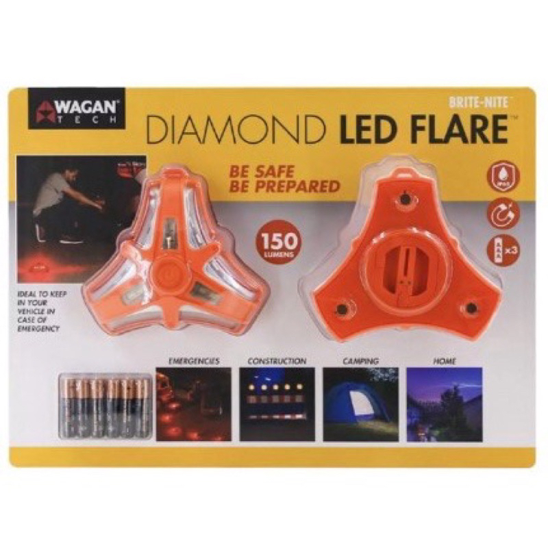 🌈享鐌🦣Wagan Diamond LED 警示燈  磁吸式緊急事故警示燈 #133847