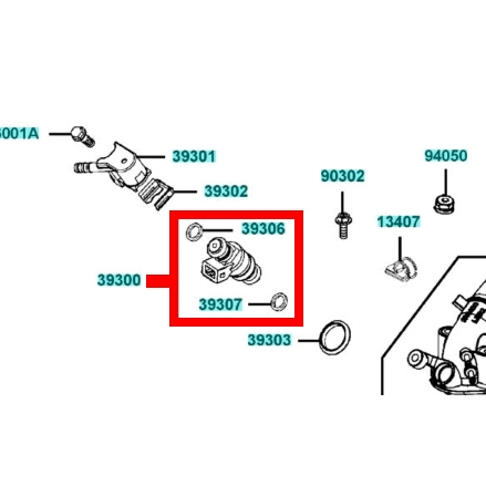 超愛買 噴油嘴 NICE 100 料號：39300-LGM9-950 KYMCO光陽公司