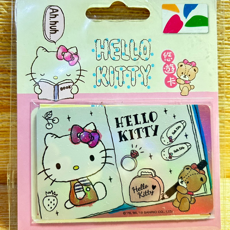 「瑕疵品」HELLO KITTY 悠遊卡-塗鴉本