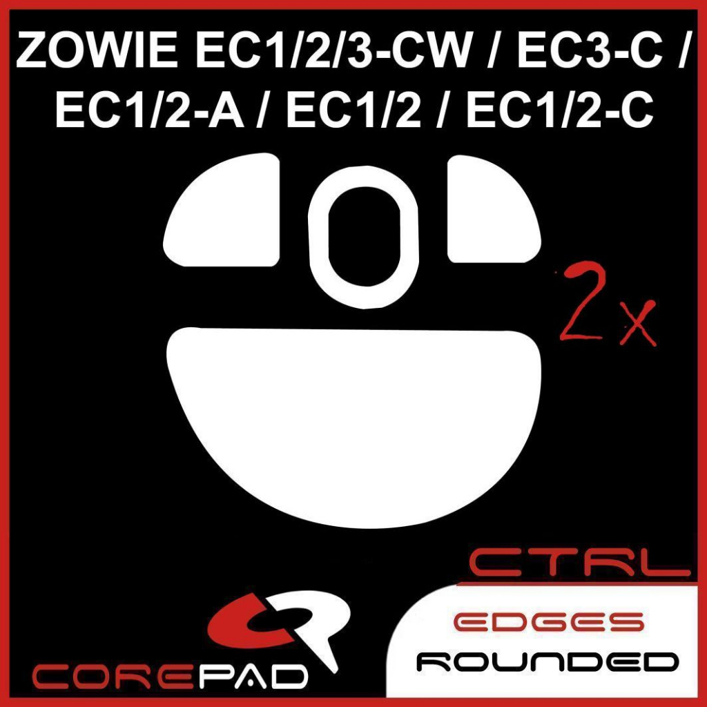 Corepad Zowie EC1-CW / EC2-CW / EC3-CW 無線鼠貼滑鼠鼠腳硬派精璽