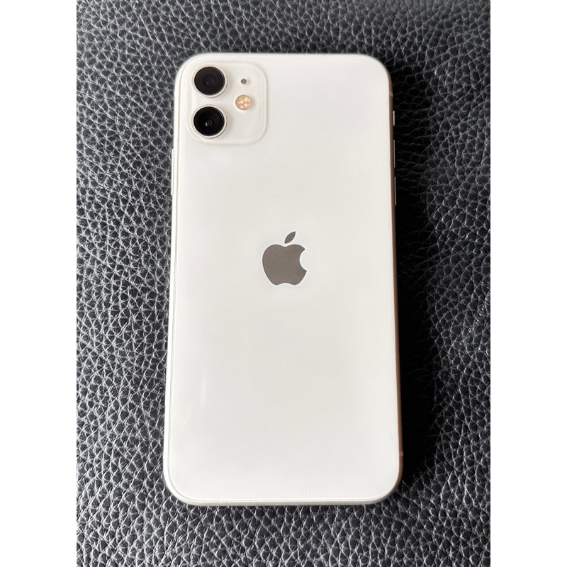 Apple iphone 11 128GB  白色機 二手，全機無任何傷痕，自售