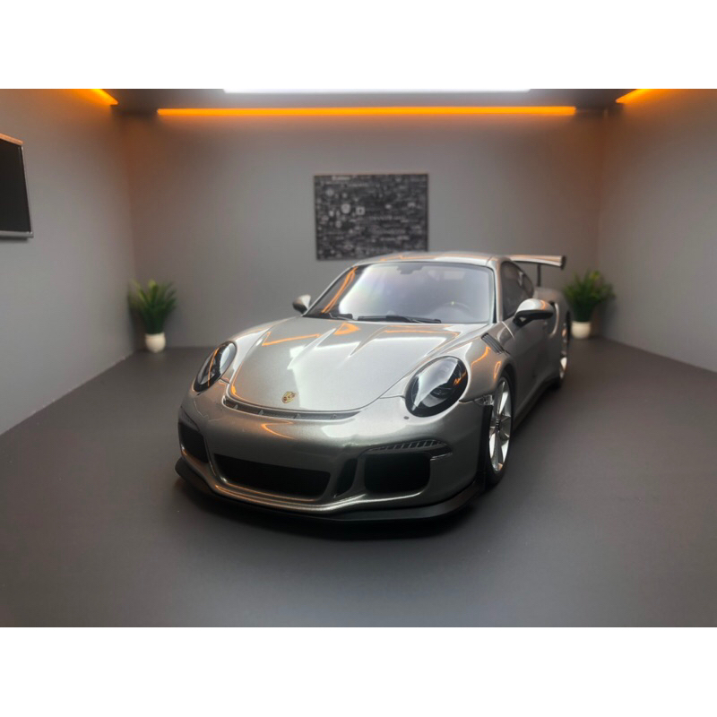 蜜蜂# 現貨Minichamps Porsche 911 GT3 Rs 2015銀色