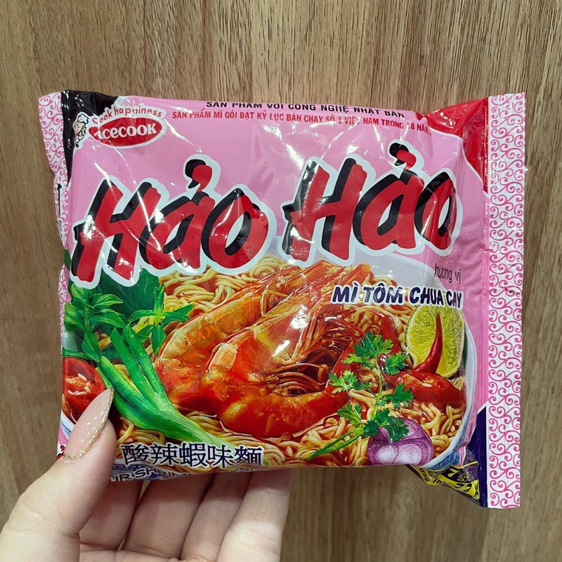 越南 泡麵  HAO HAO麵 酸蝦 好好麵 麵 炒麵 酸蝦麵 蔥蝦麵 素食麵  齋麵 越南泡麵 宵夜 颱風麵