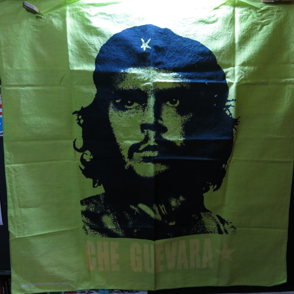 切·格瓦拉Ernesto Che Guevara圖案方巾(頭巾)二手