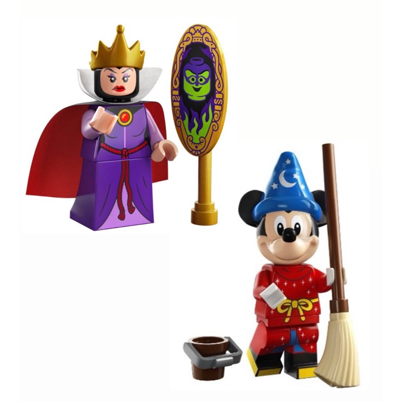 [24h出貨] LEGO 71038 迪士尼100週年紀念 樂高 魔法師學徒米奇 壞皇后 白雪公主