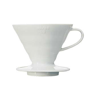 HARIO V60 磁石濾杯｜白色01 ∕ 02｜VDC-01W ∕ VDC-02W