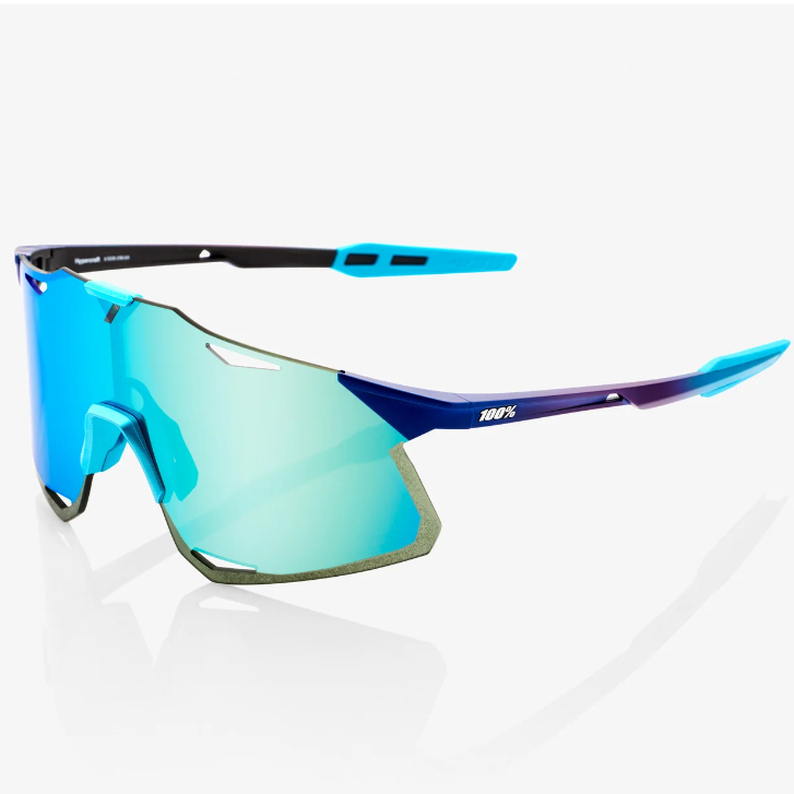 義大利  100% HYPERCRAFT 61039-390-69 藍紫/藍片 跑步眼鏡 自行車風鏡 單車風鏡 風鏡