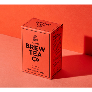 【現貨】³³ Quality of life 質感生活『Brew Tea Co』濃郁阿薩姆三角立體茶包 x15共52 克