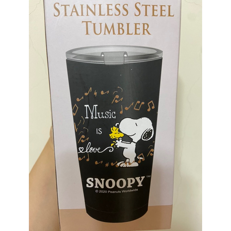 Snoopy史努比冰霸杯/保溫杯/550ml/304不鏽鋼保溫杯/全新