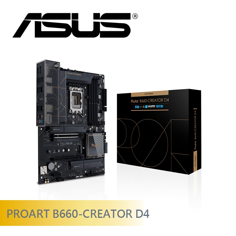 ASUS華碩 PROART B660-CREATOR D4 主機板