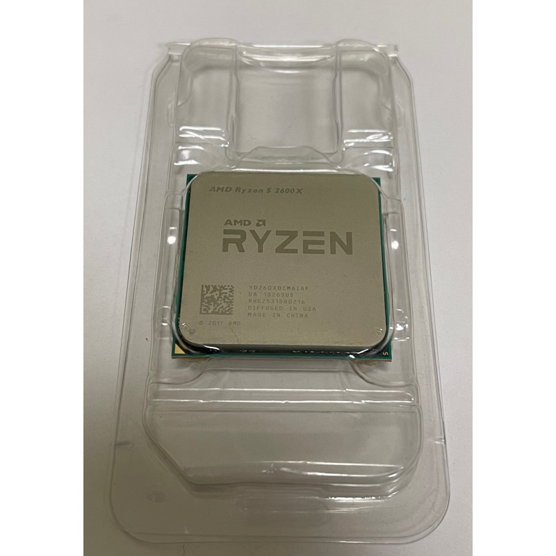二手良品AMD Ryzen™ 5 2600X 3.6Ghz AM4腳位 CPU