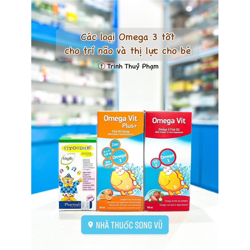 Omega Vit Plus từ dầu cá, khoáng chất vitamin thiết yếu