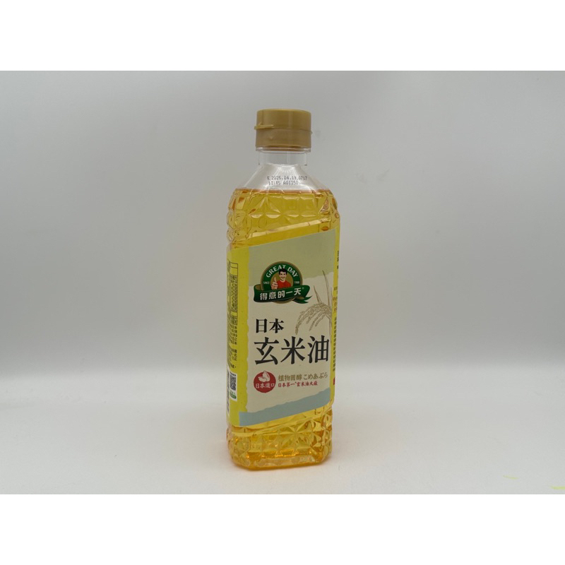 &lt;正便宜&gt; (超取限6罐) 得意的一天 日本進口100%玄米油 600ml / 瓶 桂格