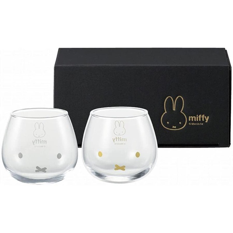 CC選物♾️ 現貨✨日本正版 日本製  MIFFY米飛兔 不倒翁玻璃杯 玻璃對杯 不倒翁杯