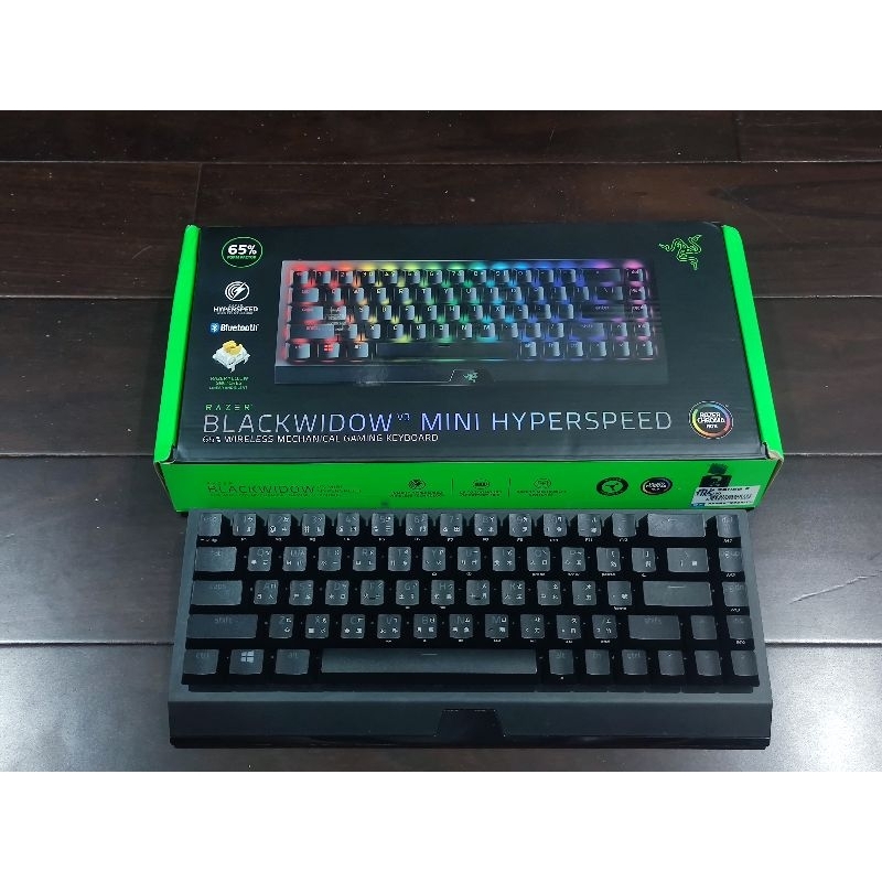 Razer 雷蛇 BlackWidow V3 Mini 黑寡婦蜘蛛65%機械式鍵盤 黃軸 中文