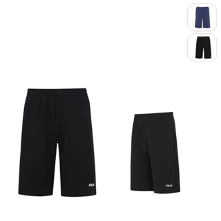 【FILA】男性 針織短褲-黑色 1SHW-5460-BK
