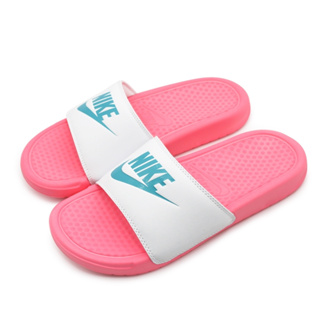 Nike 女款 居家 拖鞋 休閒 拖鞋 好看 休閒 居家 外出 戲水 游泳 舒適 好穿 粉紅色 343881616