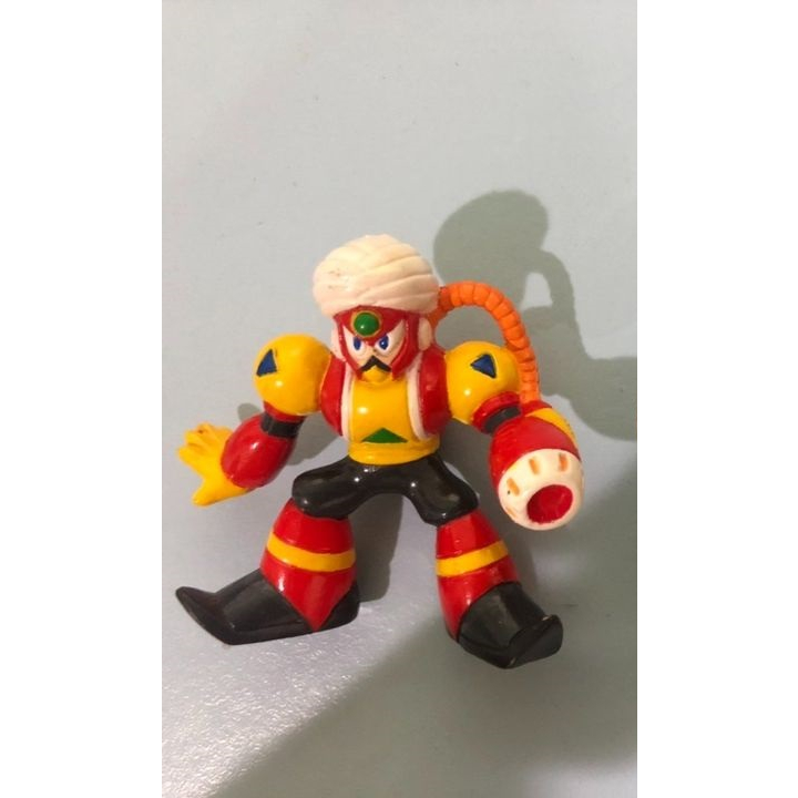 元祖 洛克人 6代 頭目 火力人 公仔 早期 懷舊 玩具 Rockman Boss Flameman Megaman