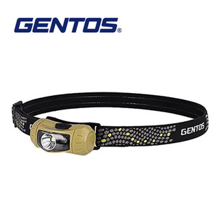 【Gentos】輕便頭燈 沙色 黑色- 120流明 IP64 CP-195DK CP-195DB