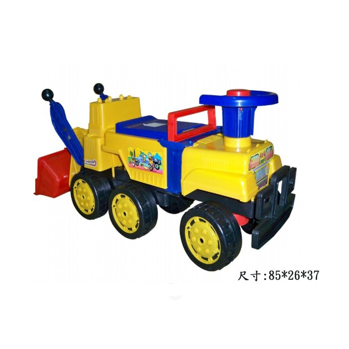 佳佳玩具 --- 台灣製 小朋友 推土機 挖掘機 挖土機 學步車 滑步車 坐騎堆土機 怪手【03078】