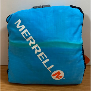 後揹包 法國MERRELL輕便收納揹包 輕量後揹包 邁樂 折疊後揹包 藍色 摺疊揹包(全新臺北現貨)